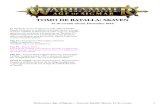 TOMO DE BATALLA: SKAVEN - Warhammer Community...Warhammer Age of igmar – Tomo de batalla: kaven, e de erratas 1 La siguiente errata corrige errores de Tomo de batalla: Skaven.Dado