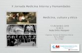 X Jornada Medicina Interna y Humanidades Medicina, cultura ... X Jornada Medicina Interna y Humanidades