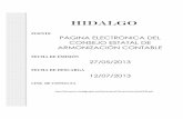 FECHA DE EMISIÓNnopala.gob.mx/documentos/conac/Lineamientos%20para%20la... · 2014. 6. 19. · 27 de Mayo de 2013. PERIODICO OFICIAL LINEAMIENTOS para la construcción y diseño