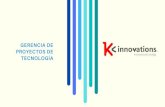Presentacion, gerencia de proyectoskinnovations.mx/files/gdp.pdf · 2020. 8. 5. · exitosamente proyectos de tecnología de información. Nociones y criterios fundamentales para