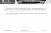 B.I.C. 28.- Denominaciones Scania...SCANIA Hispania, S.A. Denominaciones Scania Conexión P: a bomba F: plato/brida Tipo Tomas de fuerza EG a la caja de cambios, dependiente del embrague.