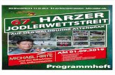 Zum Harzer Jodlermeister / Pension und Restaurant in Altenbrak … · 2019. 8. 26. · ,Michael Hirte & Simone Oberstein 12. Meisterklasse Damen 13. Meisterklasse Herren Siegerehrungfür