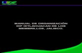 Manual de organizacion Dif Ixtlahuacan · 2019. 4. 2. · • Norma Oficial Mexicana NOM-173-SSA1- 1998, para la atención integral a personas con discapacidad. • Norma Oficial