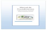 Manual de Procedimientosweb.inta.go.cr/Procedimientos/Administracion-Recursos...Manual de Procedimientos P-3001 Formulación y Aprobación del Plan Presupuesto Ordinario Instituto