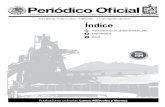 Periódico Oficial - Nuevo León · 2015. 6. 22. · nuevo leÓn. reglamento de limpia para el municipio de mina, nuevo leÓn. 5 6-13 14-85 86-130 131-134 135-138 139-150 151-158.