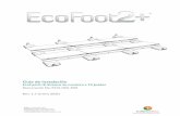 Guía de instalación...2020/12/02  · fotovoltaico solar. Sólo los profesionales de la instalación calificados y certificados deben instalar EcoFoot2 +®. El incumplimiento de