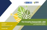 Plan Energético Nacional 2020 - 2050...Tomo 2: Transformación energética para el desarrollo sostenible Presentado por: Lina Escobar Subdirectora de demanda - UPME lina.escobar@upme.gov.co.