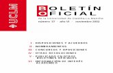 BOLETÍN OFICIAL - UCLM...BOLETÍN OFICIAL de la Universidad de Castilla-La Mancha número 57 · año VI · noviembre 2002 I · DISPOSICIONES Y ACUERDOS II · NOMBRAMIENTOS Pág. 2
