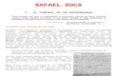 RAFAEL ROCA - ANARKOBIBLIOTEKA: MEMORIA ... · Web viewEntre la documentación consultada sobre él, destacaría su nota necrológica y la crónica de su entierro aparecidas en la