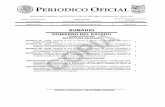 PERIODICO OFICIAL - Tamaulipaspo.tamaulipas.gob.mx/.../2018/10/cxxxvi-126-201011F.pdfT R A N S I T O R I O ARTÍCULO ÚNICO. El presente Decreto entrará en vigor al día siguiente