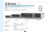 SR90 系列 - SHIMADENshimaden.cc/f/image/20170317/148972688288810.pdf2017/03/17  · SR92， SR93，SR94 ：100～240V AC时 最大 15VA 24V DC时 8W， 24V AC时 9VA 输入噪声抑制比