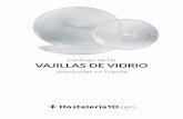 Catálogo de Vajillas de Vidrio en Hosteleria10 · 2020. 6. 1. · COBALTO LAVAFRUTAS 14 U/C: 24 HAMU1006 MURANO COBALTO VASO AGUA 27 FB Capacity: 26.5 cl Height: 100 mm ø 88 mm