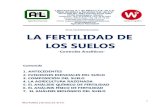 Serie: Fertilidad del Suelo LA FERTILIDAD DE LOS SUELOS · 2021. 1. 7. · la orientación del surcado, etc. La temperatura del suelo, por medio de la profundidad en la siembra y