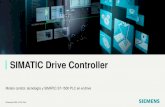 Webinar SIMATIC Drive Controller... · 2021. 2. 16. · - Acoplamiento de varios módulos de motor con un encoder Configuración del tipo de tarjeta con la tecla FUNCT (sin ES y sin