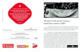 50 anys Font de les Canyes, memòria contra l’oblit 1MAIG copia.pdf · 2019. 5. 27. · de les Canyes, la lluita sindical i obrera, també, i cal rescatar-les de l’oblit. La memòria