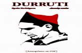 '85587, - WordPress.com · 2017. 6. 17. · Durruti huyó a Cuba con unos pocos amigos. Durruti y sus amigos decidieron actuar... ZTemiendo la opos.ción popular a la guerra en Marruecos