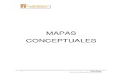 MAPAS CONCEPTUALES · 2012. 5. 13. · MAPAS CONCEPTUALES El uso de mapas conceptuales se ha extendido mucho en el ámbito del desarrollo científico, tecnológico y en la educación.