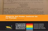 COLECCIÓN - UNLPam · 2020. 4. 10. · Judicial pampeano..... 19 6. Relevancia de la investigación de la historia del Poder Judicial ... Las correcciones de estilo y contenido han