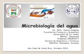 MICROBIOLOGIA DEL AGUA - Costa Rica... · 2014. 10. 10. · DE GAS y SE BUSCA EL NMP EN LA TABLA . RECUENTO DE COLIFORMES FECALES POR EL METODO DEL NUMERO MAS PROBABLE (NMP) 1 ml