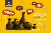 KULTURA TAILERRAK 2020-2021 TALLERES CULTURALESkulturabarrutik.eus/wp-content/uploads/2020/09/GUIA... · 2020. 9. 7. · 58 bilbao.eus 010 / 944 010 010 Kultura tailerrak Talleres