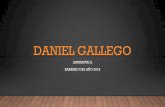 Daniel Gallego - barberiasconencanto.com · DANIEL GALLEGO ASPIRANTE A BARBERO DEL AÑO 2018 . AÑO 2018 •Tv y radio (semanas alternas, (2 veces al mes Radio, y 2 veces al mes,