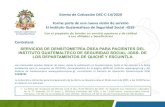 Contratará: SERVICIOS DE DENSITOMETRÍA ÓSEA PARA …...Instituto Guatemalteco de Seguridad Social Página 2 Documentos de Cotización DSC-C-14/2020 7ª. Avenida 22-72 zona 1, Centro