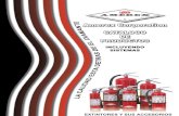 DONDE SE DEBEN USAR - Extintores SECOM · 2019. 7. 4. · AMEREX manufactura una extensa variedad de extintores de mano y con ruedas móviles, ambos tipos cumplen con todos los requerimientos