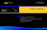 Alpha Mos - VERTEX...Columnas Detectores Inyección Software (Alpha Soft) Opciones ULYS DUAL GC-FID 2 columnas en serie: RTX-5 + RTX-1701 or Stabilwax 2 FID División – Sin división