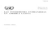 LAS INVERSIONE EXTRANJERAS S EN AMERIC LATINA A...las inversione extranjeras en Américs Latinaa En. vist dae la estrech relacióa n que el present estudie guardo coa otron trabajos