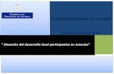 VI SESIÓN PLENARIA DE LA REGPregp.pesca.mapama.es/.../files/eventos/2_Asturias.pdfSITUACIÓN DESARROLLO LOCAL PARTICIPATIVO – ASTURIAS – CONVOCATORIAS Ayuda preparatoria y gastos