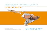 DOCUMENTO DE PROGRAMA DE PAÍS 2008 – 2009 Costa riCa...Oficina Regional para América Latina y el Caribe ... 2008 – 2009 Costa riCa. Programa de las Naciones Unidas para los Asentamientos