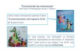 “Conociendo las emociones”institutolasalle.cl/PDFs/2020/tallerpsico2020.pdf · También conocimos el emocionometro, un invento del Inspector Drilo, que te ayuda a identificar