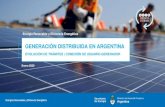 GENERACIÓN DISTRIBUIDA EN ARGENTINA...Reservas de Potencia Aprobadas [kW] Reservas de Potencia Reservas de Potencia [Acum] 3 20 6 102 213 150 357 61 23 29 131 344 494 851 912 -100