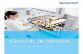 Growth in Motion - Eppendorf · potencial de su laboratorio y recoja los beneficios del excepcional rendimiento y fiabilidad que acompañan a cada producto Eppendorf. Agitación ﬁ