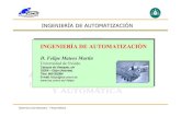 INGENIERÍA DE AUTOMATIZACIÓNetm2021.com/sbiblioteca/Libros/AUTOMATIZACION Y CONTROL...INGENIERÍA DE AUTOMATIZACIÓN INGENIERÍA DE AUTOMATIZACIÓN D. Felipe Mateos Martín Universidad
