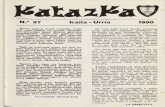 N.° 37 Iraila - Urria 1980 - Alpino Tabiraalpino-tabira.org/katazka/0037-1980.pdf · 2012. 3. 3. · Estuvimos en la cumbre, un buen rato, disfrutando del fabuloso tiempo y del ma