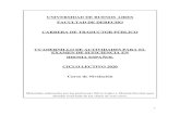 UNIVERSIDAD DE BUENOS AIRES FACULTAD DE DERECHO CARRERA DE …derecho.uba.ar/academica/carreras_grado/pdf/2020-espanol... · 2020. 2. 21. · Clases de oraciones. Oración unimembre: