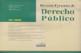 Domingo Garcia Belaunde · 2020. 11. 13. · Revista PeRuana de deRecho Público Año 17, Número 32 • Enero-junio de 2016 Director Domingo García Belaunde Comité de Redacción