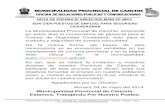 NOTA DE PRENSA Nº 048/2013/DLM/RR.PP./MPC. SON CIEN … · 2013. 10. 29. · DEL PLAN DE DESARROLLO CONCERTADO CANCHIS 2013-2023. La Municipalidad Provincial de Canchis, el día