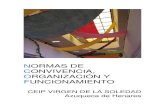 NORMAS DE CONVIVENCIA, ORGANIZACIÓN Y FUNCIONAMIENTOceip-virgensoledad.centros.castillalamancha.es/sites/ceip-virgen... · Infantil y Colegios de Educación Primaria. 5. Orden ECD/3387/2003