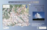 Mapa de acidez de lluvia, alrededores del Volcán Turrialba, … · 2015. 1. 9. · Mapa de acidez de lluvia, alrededores del Volcán Turrialba,26/04/2011 224 N 556 560 564 220 216