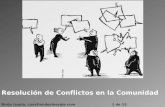 Resolución de Conflictos en la Comunidad · 2018. 2. 27. · Resolución de Conflictos en la Comunidad Borja Izaola, cuestiondesinergia.com 1 de 15 . 1. ¿Resolución o Reconducción?