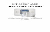 KIT-SECUPLACE SECUPLACE 2G/WIFI - TVCsoporte.tvc.mx/Ingenieria/RISCO/MANUALES/KIT SECUPLACE... · 2019. 10. 24. · Las sirenas exteriores cableadas se han de utilizar a través de
