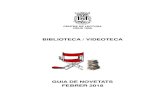 BIBLIOTECA / VIDEOTECAcentrelectura.cat/clrweb/documentacio/biblioteca/guies... · 2018. 2. 1. · 4 Autor: Bulwer-Lytton, Edward Títol: Zanoni Edició: Barcelona : Adesiara Editorial,