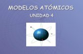 MODELOS ATÓMICOS€¦ · modelo atÓmico de dalton (1803) modelos atÓmicos primera teoria atÓmica con carÁcter cientÍfico. las ideas fundamentales de la teorÍa son: (3) todos