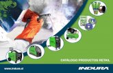 ¡logo_indura.pdf · Indura fabrica y comercializa gases para soldar y cortar, bajo normas ISO 9000. Destacamos los siguientes gases: Para Sistemas Mig: CO , Indurming 20, indurming