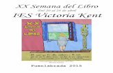 XX Semana del Libro · 2020. 11. 15. · Alumnos de 1º y 2º de ESO. Teatro José Saramago Organiza: Departamento de Lengua Castellana y Literatura Differences between two countries.