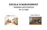 ESCOLA D’AGRUPAMENT - XTEC...escola d’agrupament trobada caps d’estudi 01 12 curs 2.00102 2009 curs 2.00910