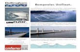 Construccions Metàl·liques Ferrer - Unifloat Rompeolas SPA · 2018. 5. 15. · laciones en agua salada y en agua dulce, además del sistema Unistack® de mari-nas secas. Bellingham