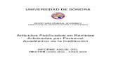 Artículos Publicados en Revistas Arbitradas por Personal ......A N E X O T E R C E R I N F O R M E 2 0 1 9 - 2 0 2 0 1. Castro, U.; Peck, D.; Carvalho, G.; Valdez, J. and Romero,
